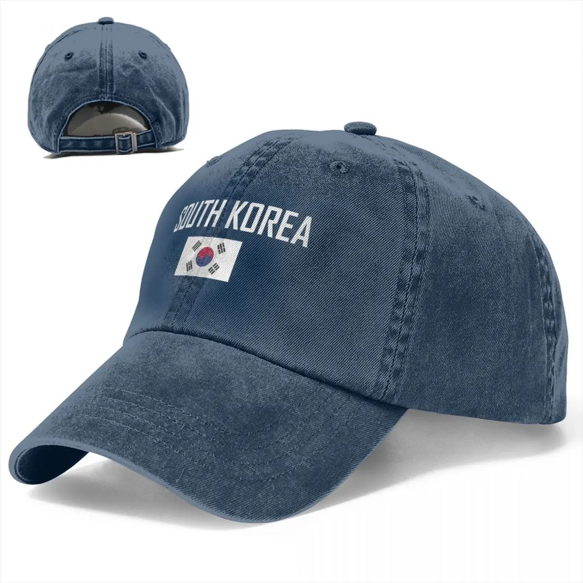 Flag of SOUTH KOREA Baseball Caps Unisex Soft Casquette Cap Fashion Denim  Hat Vintage Adjustable Dad Hat - AliExpress