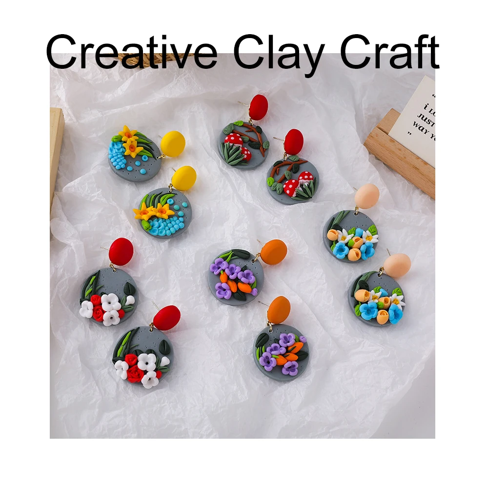 2-5mm Round Polymer Clay Cutters Stainless Steel Cutting Mold for DIY Jewelry Earring Pottery Ceramic Tool Craft Supplies Kit