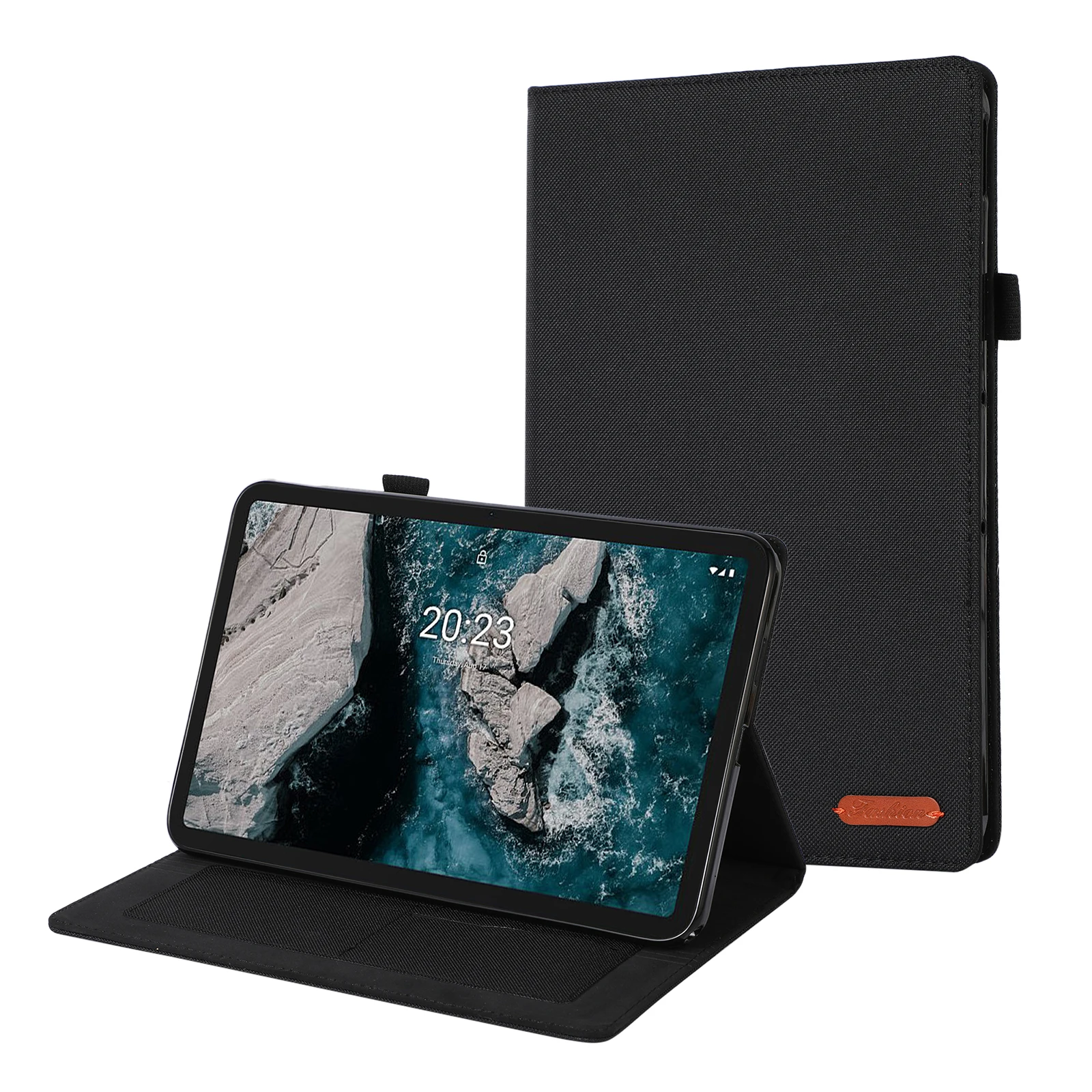 Cowboy-Style Flip Stand Case with Card Pocket and Shockproof Protection