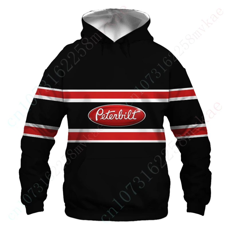 

Peterbilt Unisex Sweatshirt Anime 3D Printing Zip Hoodies Harajuku Oversize Hoodie Casual Men's Clothing Essentials Streetwear