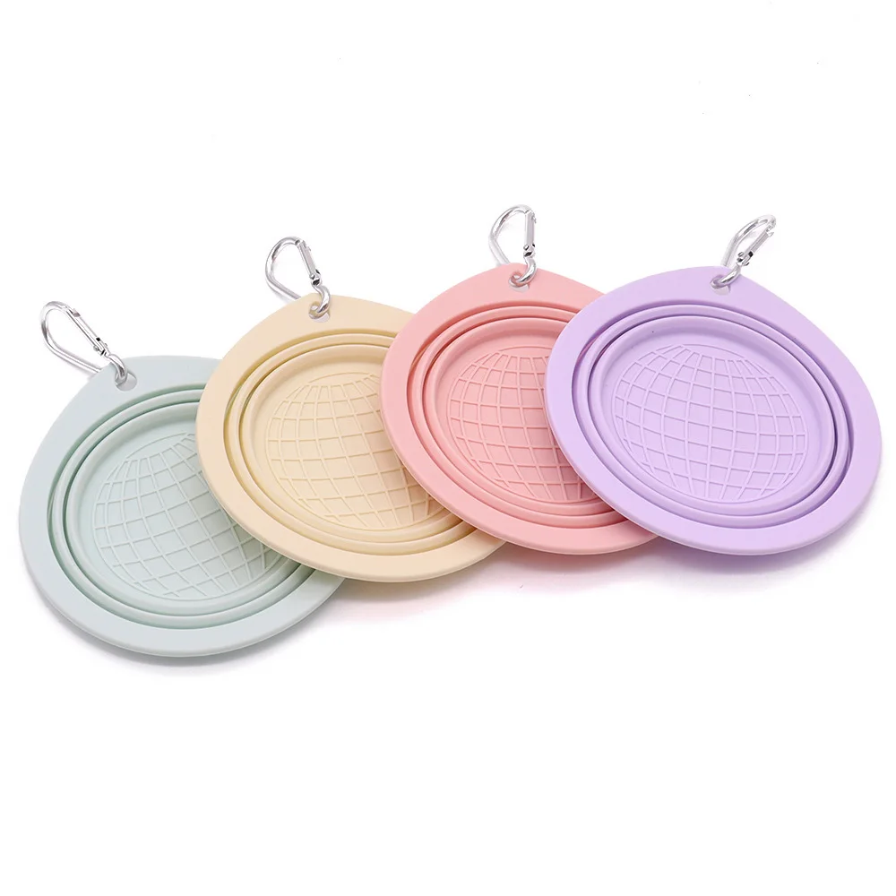 Portable Dog Bowl Foldable - Pet Travel Water & Food Bowl Collapsible Feeding Dish for Dogs Outdoor Camping Hiking Portable Dog Bowl Foldable - Pet Travel Water & Food Bowl Collapsible Feeding Dish for Dogs Outdoor Camping Hiking