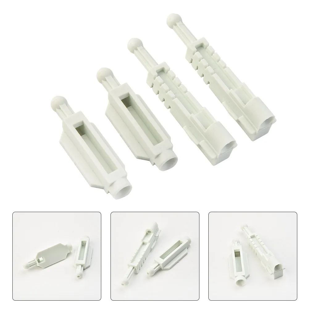 Xenon Headlight 4x Car Headlight Regulator Mounting Bracket Protection Frame BMW E39 5Series 1996-2000 63120027924 White Plastic Car Lights