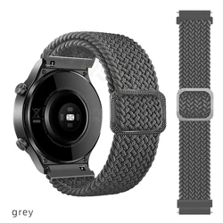 Premium Nylon Replacement Strap - 22mm Band for Mi Watch Color 2 (GRAY)