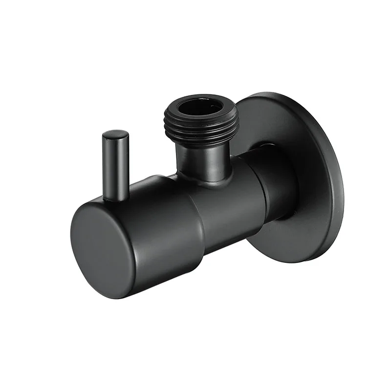 DOXON 304 Stainless Steel Angle Valve One In Two Out Faucet Two Way Angle Valve 1/2 By 1/2 Valve