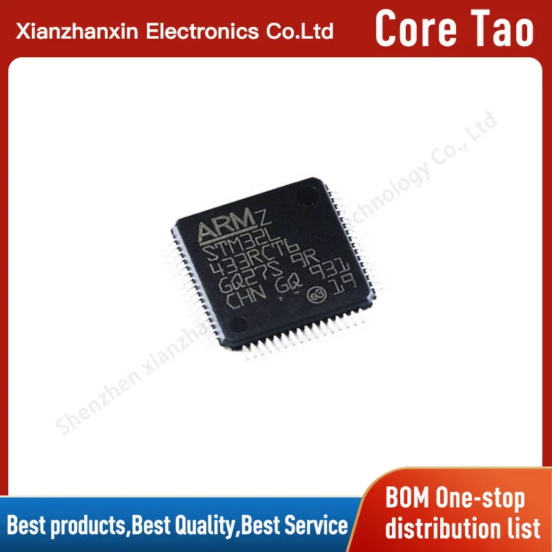 

1~5pcs/lot STM32L433RCT6 STM32L433 433RCT6 LQFP-64 MCU/microcontroller chips