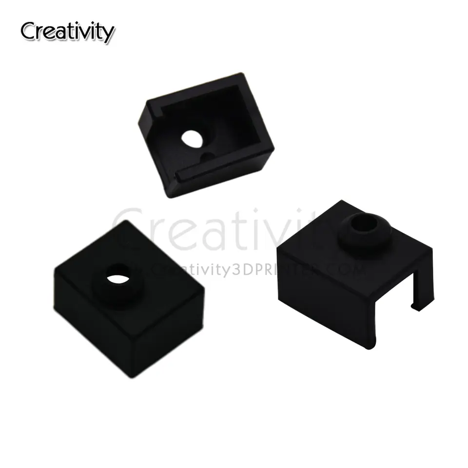 Ender 3 S1 Heater Block Silicone Cover For Sprite Extruder Protect Sock Covers Fit Ender 3 S1 Pro CR10 Smart Pro Heat Block image 4