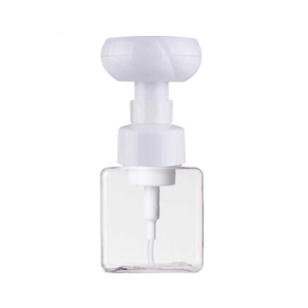 Bottle Foam Dispenser Storage Container Travel Bath Bubble Soap Cleaning Flower Shape Portable Removable Brand New