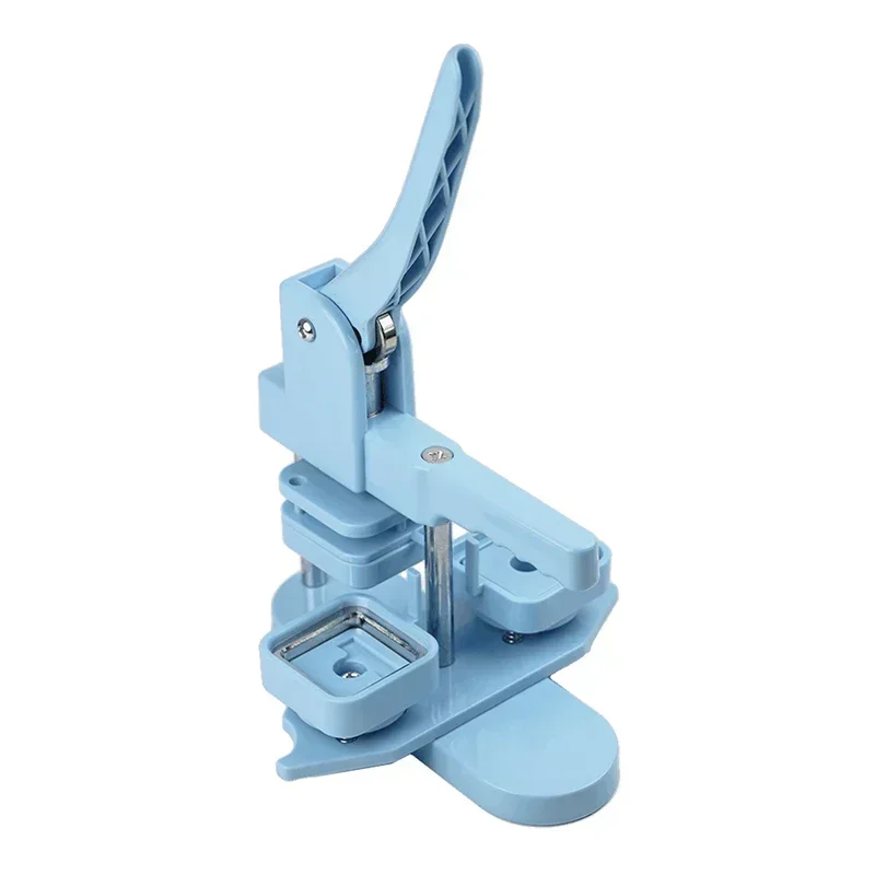 Badge maker button maker machine 50mm square manual press for DIY magnet refrigerator / button pins art craft