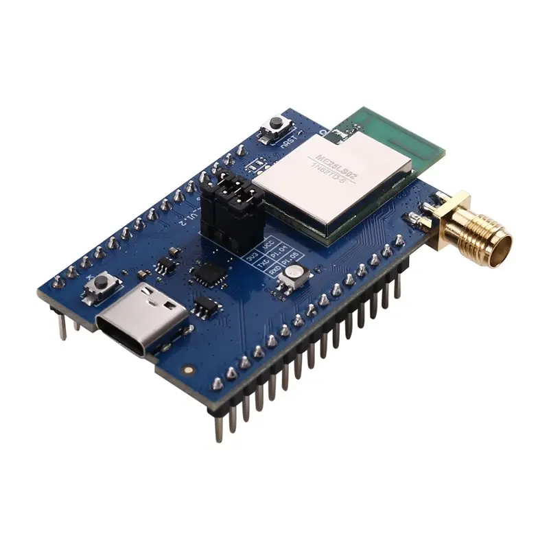 MX25LE02 SX1262 NRF54L15 PCB 안테나 Lorawan BLE 6.0 장거리 콤보 RF 모듈용 Uart 무선 및 RF Lora 모듈용