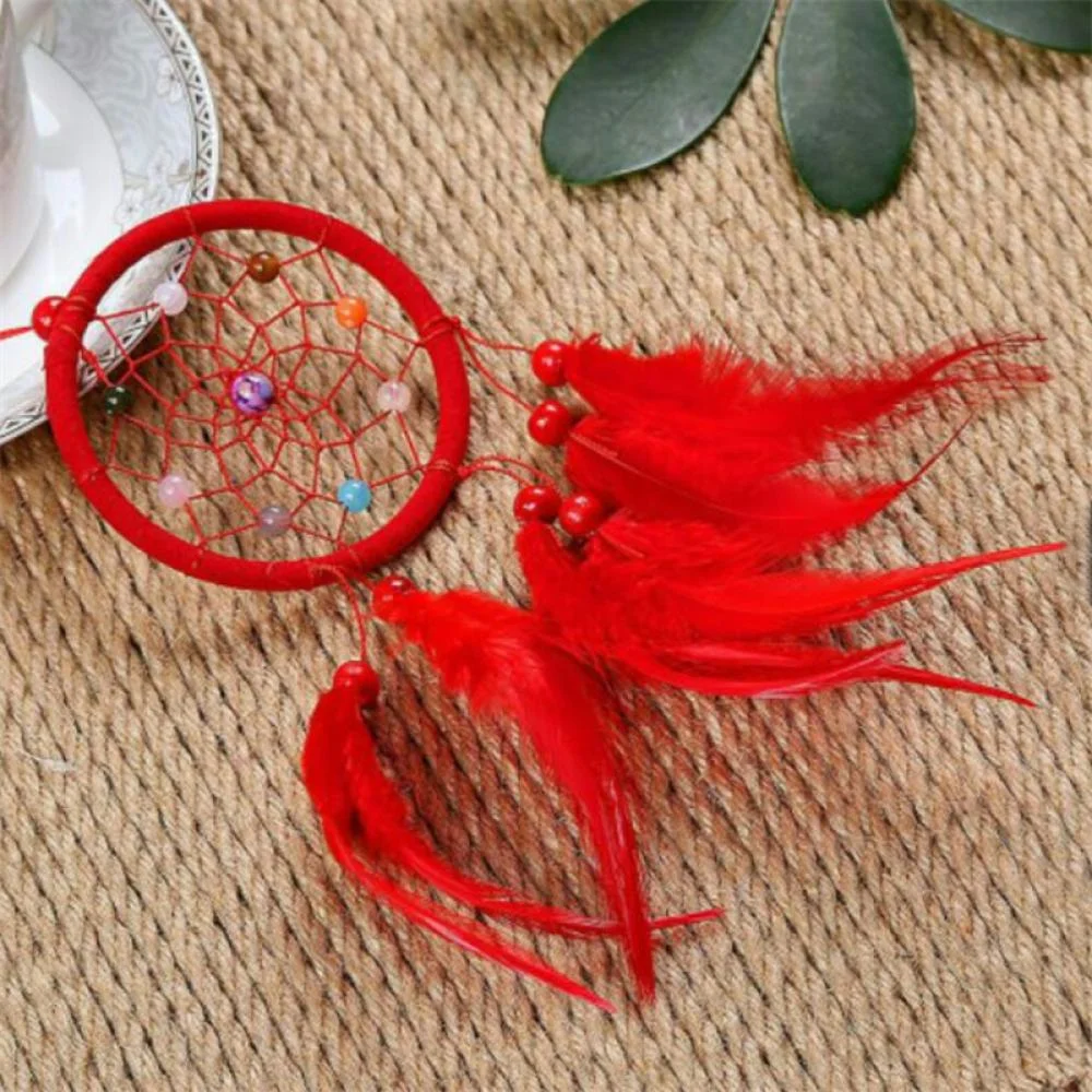 Dream Catcher Wall Decoration Hanging Drop Feathers Dream Catcher Hangings Fresh Ornaments Car Gifts Simple Creative Vintage Home Decorations Bedroom Decor