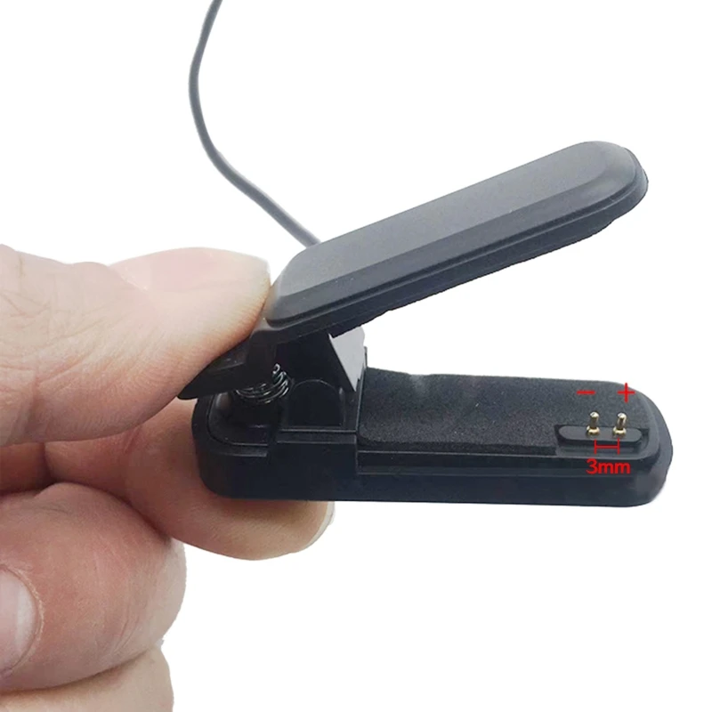 

Universal USB Charging Cable Adapter Clip 2pin 3mm or 4mm for Smartwatch