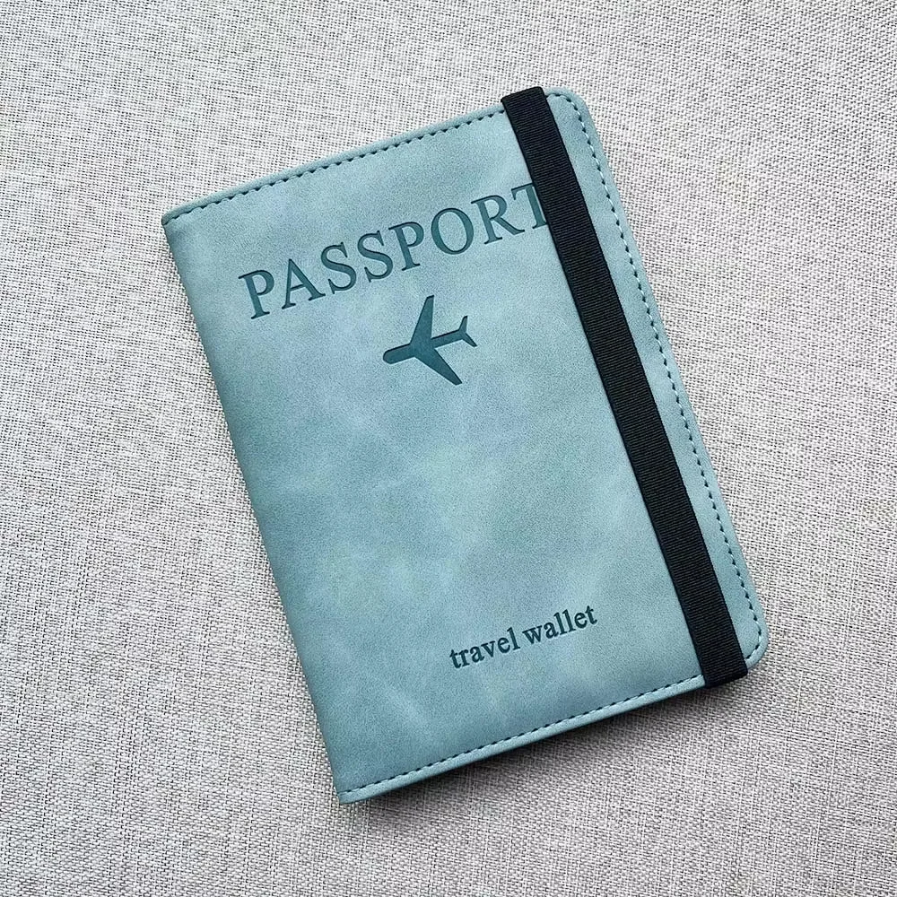 Customized Designer Passport Cover with Elastic Band