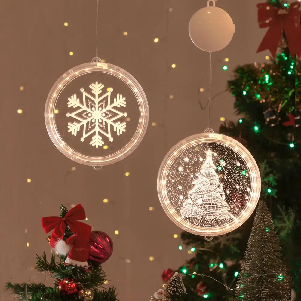 16cmLEDHangingChristmasDecorativeLights3DAcrylicLEDLampsWith