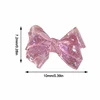10pcs 3D Ice Jelly Bow Nail Art Charms Resin Jewelry Women Nail Charms Bowknot Nail Rhinestones Manicure Decoration Salon DIY 6