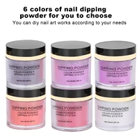 Base Coat Nail Dipping Powder Nail Powder Nail Dipping Powder Set Nail Art Powder Top Base Coat Gel Dust Brush Manicure Tool Set 2