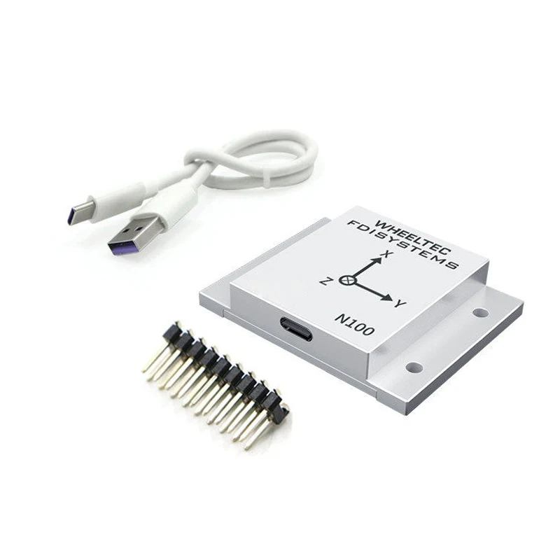 WHEELTEC N100 IMU 모듈 9축 자세 센서 자력계 USB 직렬 포트 출력 고정밀 ROS 로봇 내비게이션 모듈