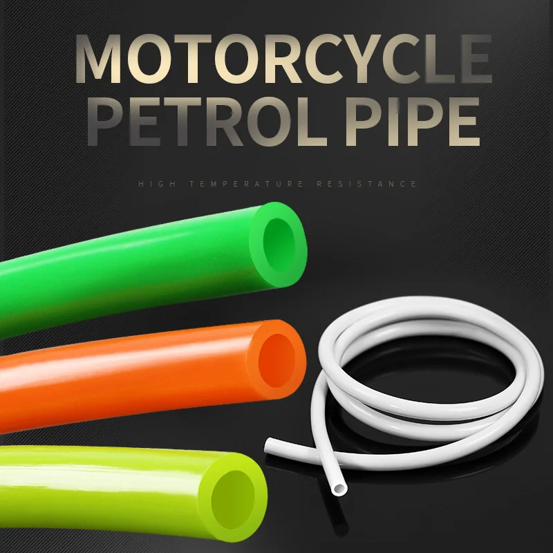 

1M Nylon Motorcycle Hose Petrol Fuel Line Hose Gas Oil Pipe Tube Strengthening Thickening Gasoline Tube For Mini Moto Dirt Bike