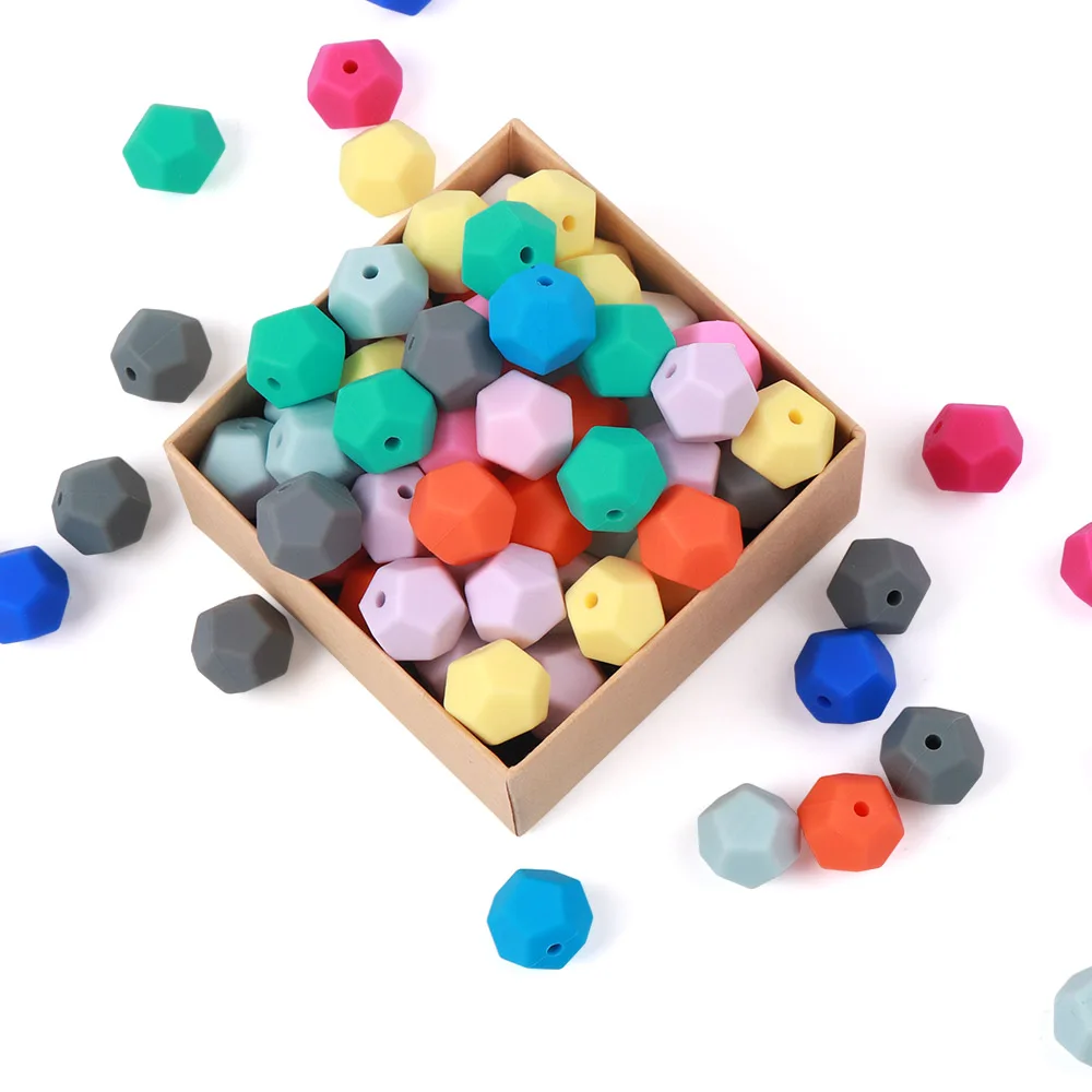 150Pcs 12mm Silicone Beads Loose Chew DIY Supplies