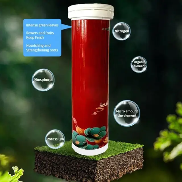 100G Kertészkedés Universal Slow Release Tablets Advanced Concentration Organic Mertyer Többcélú Növény Lassú Felszabadulási Ágens - Image 2