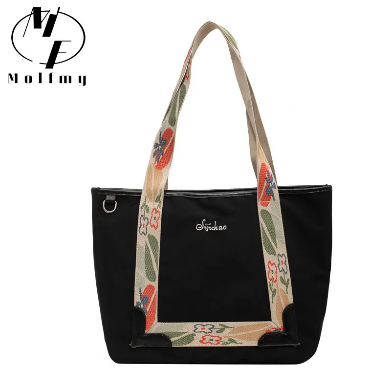 Fashion Women Bags Canvas Tote Bags For Women Large Shopping Bag Female  Shoulder Bags Brand Ladies Handbags Sac A Main _ - AliExpress Mobile