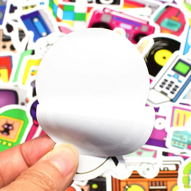 70 Db 80 -As Évek 90 -Es Stílusú Matricák Falimatricák Hálószoba Szekrényhez Hűvös Parti Készletek Dekorációs Aranyos Otthoni Dekoráció - Image 5