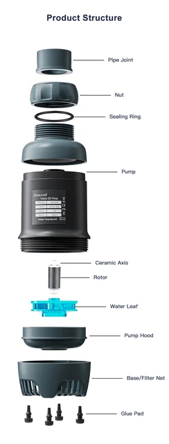 水族館ポンプ BS シリーズ APP コントローラーボトムフィードポンプ