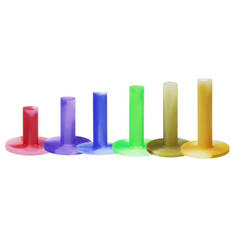 1Pc Rubber Golf Tees 45mm/54mm/70mm/75mm/80mm for Practice and Driving Range Mats Indoor & Outdoor Training Backyard Accessories