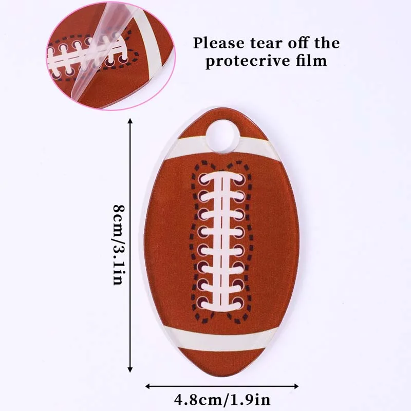 Baseball Name Tag Tumbler Lid Topper Cup Accessories Sports Themed Tumbler Name Plate Quencher H2.0 Lid 1Pcs