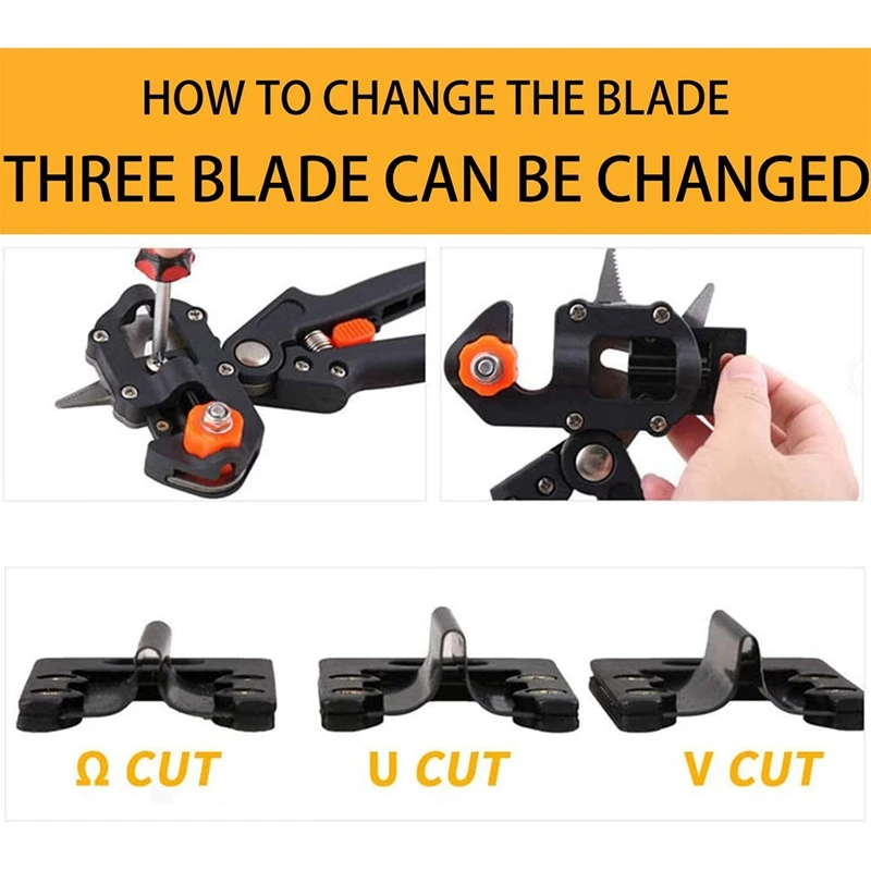 Garden Tools Professional Farming Pruning Shears Grafting Scissor Fruit Tree Vaccination Secateurs Cutting Knife 2