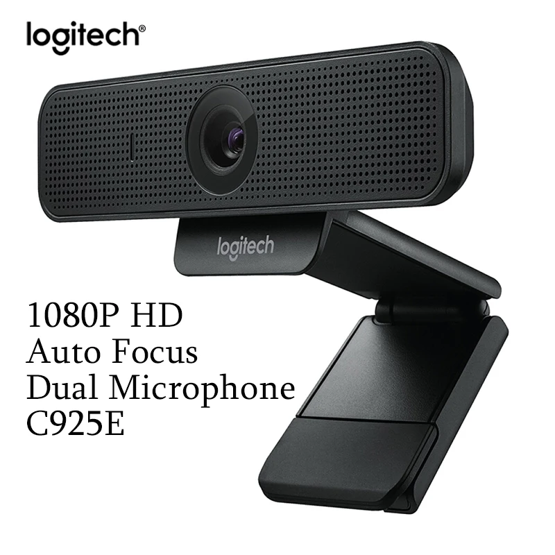 Webcam Logitech C922 Pro Stream New Original C920E C930C 1080P Camera for HD Video Calling Streaming Recording 720P at 60Fps