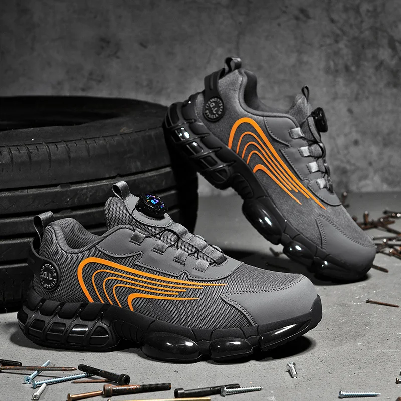 Men's Military Tactical Boots Army Boots Men Side Zipper Military Men Anti-Slip Ankle Work Safety Shoes Hiking Shoe leather boots