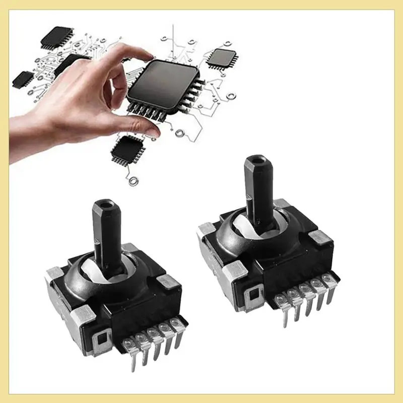 2PCS JH16 홀 전자기 조이스틱 (Gamesir G8/ FLYDIGI VADER 4 PRO 게임 콘솔용) 홀 조이스틱 홀 썸스틱