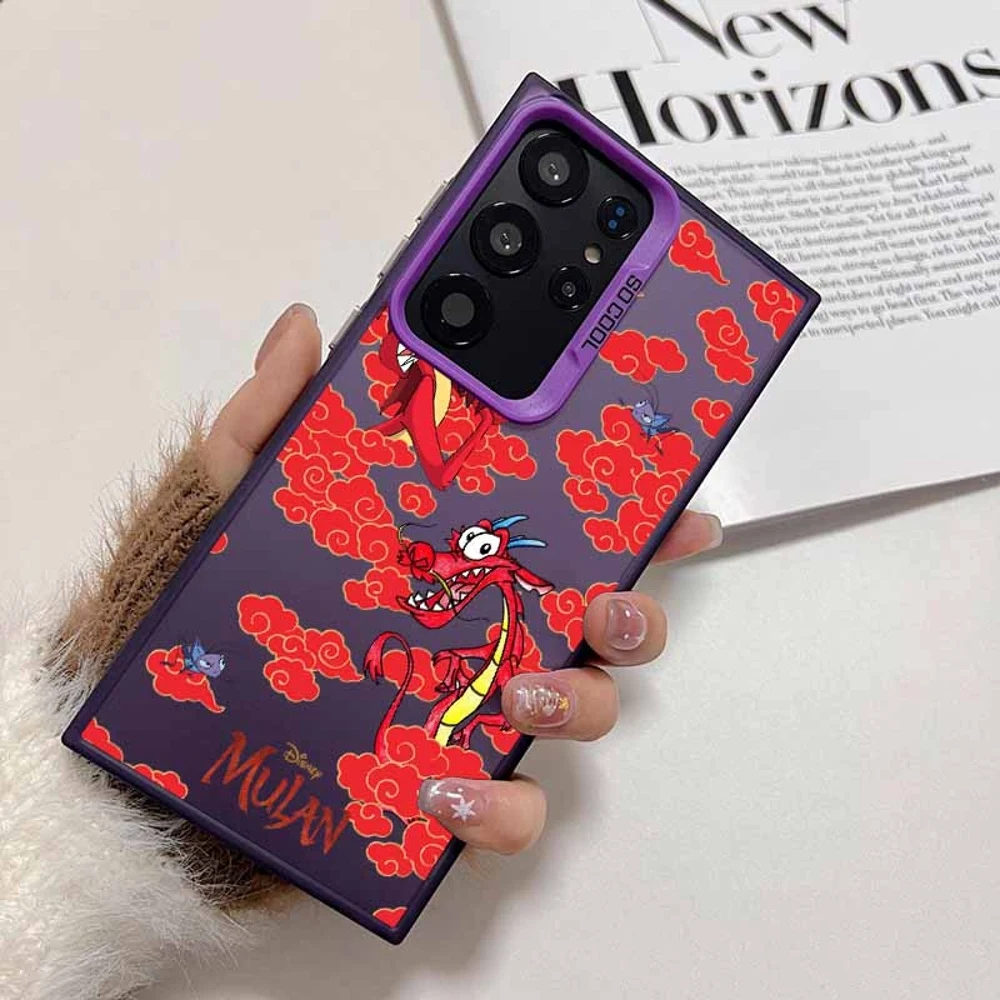 Mulan Cute Anime Colorful Phone Case