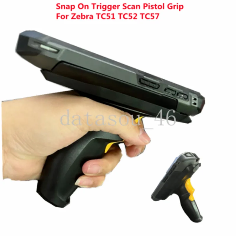 TC51 Trigger Handle Rugged Boot Kit + Protective Case for Zebra TC52