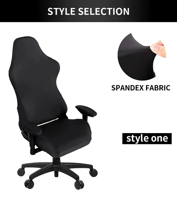 Gaming Armchair Seat Cover Elastic Office Banquet Chair Cover Anti Dirty Seat  Case Stretch E Sports Chair Computer Chair Cover - AliExpress