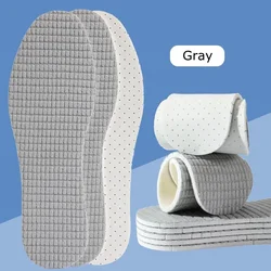 Latex Memory Foam Insoles for Comfort and Support (Gray)