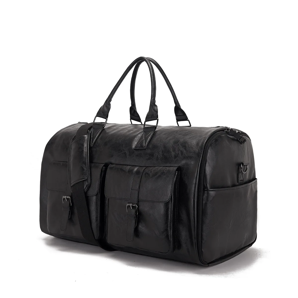 XMESSUN Neue, trendige Faltbare Anzugtasche, modisches Designerstück für Damen und Herren, großes Fassungsvermögen, Handgepäck für Fitness und Reisen_voghion.com