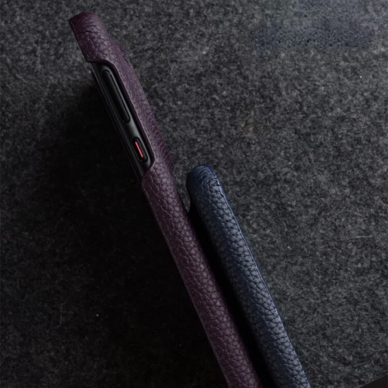 Original Melkco Premium Genuine Cowhide Leather Case for Huawei Mate 60 Pro Mate60 Pro Plus Handmade Armor Business Back Cover