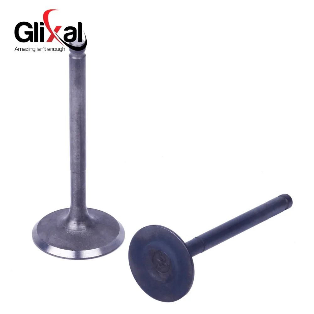 Glixal GY6 150cc впускные и выпускные клапаны набор 157QMJ 1P57QMJ двигатель Скутер мопед ATV Go-Kart квадроцикл