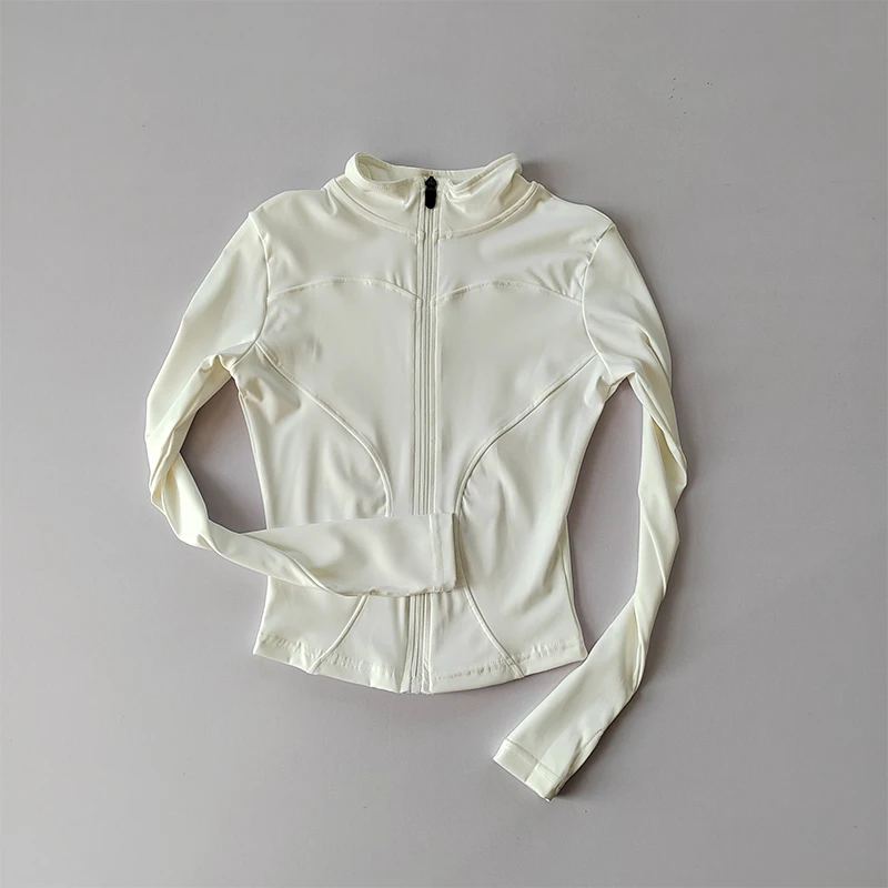 Outdoor Sports Long Sleeved Women Slim Yoga Clothes Quick