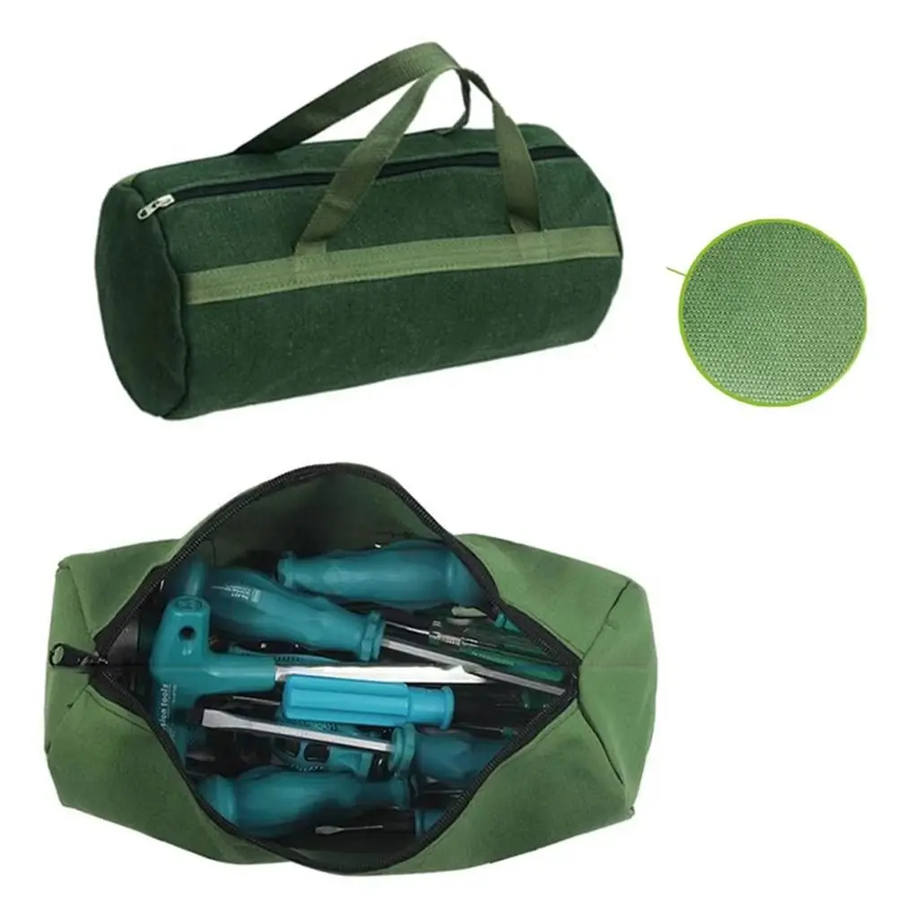 Durable Thick Canvas Tool Storage Bag Handbag Hand Tool Portable Auto Repair Tool Kit Large capacity Hardware Tool Organizer