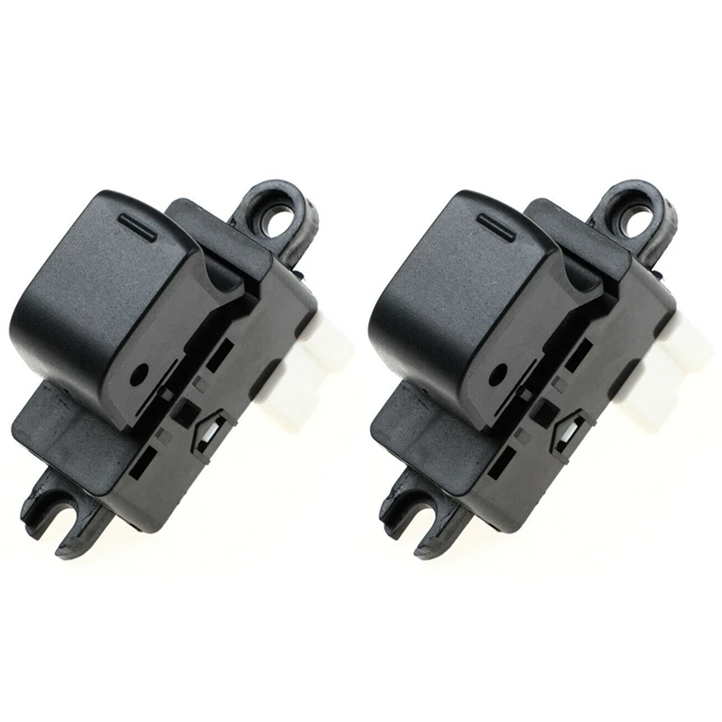 

2X автомобильный правый боковой стеклоподъемник одиночный переключатель оконный переключатель 25411-EA00A для Nissan Navara