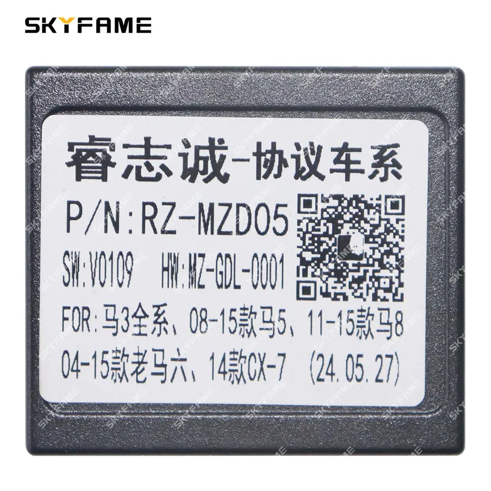 %ページ RAISE Car Canbus Box Decoder Adapter For Mazda 3 CX-7 Mazda 8