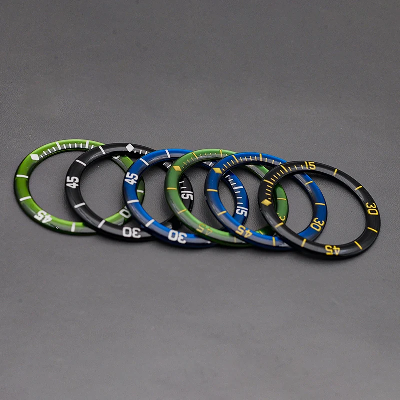 Inserto Per Lunetta Dell'Orologio Da 42.7Mm Fit Blancpain Fifty Fathoms Series Accessori Per Orologi Da Uomo Cassa Dell'Orologio Parti Di Riparazione 