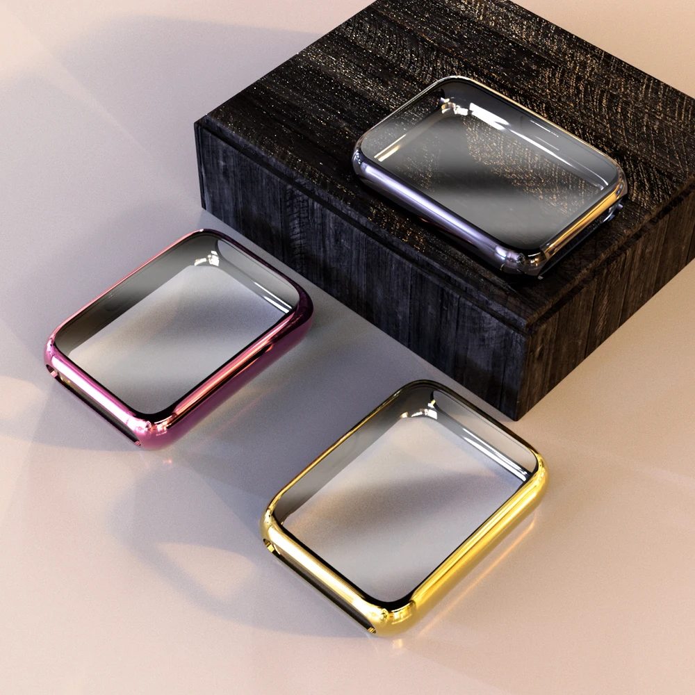 All-Inclusive Protective TPU Electroplated Smartwatch Case