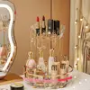 Double Layer Rotating Makeup Organizer Skincare Perfume Organizer Luxury Makeup Storage Box Lipstick Holder Cosmetic Organizer 1