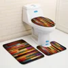 Cozy And Soft 3 Piece Fashion Bath Mat Set - Transform Bathroom Fashionable 3 Piece Bath Mat 3