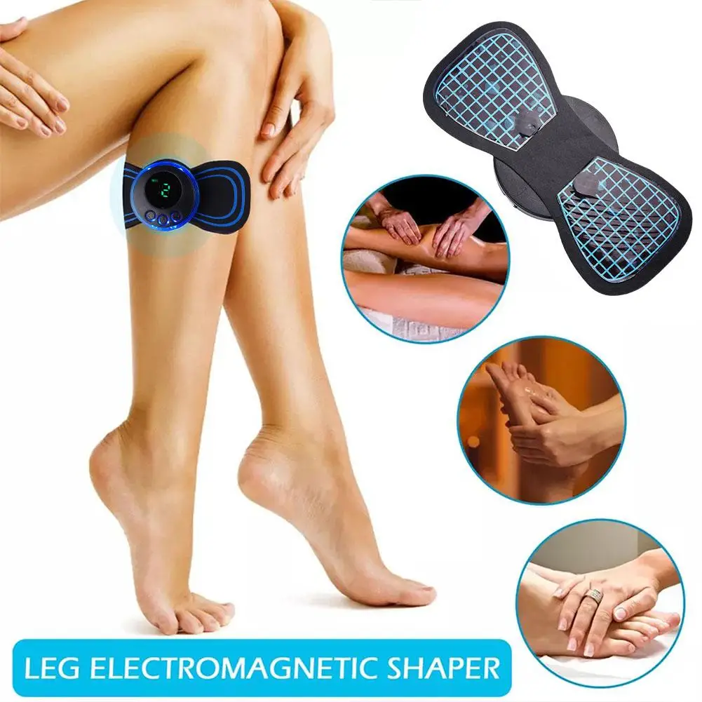 EMS Electric Pulse Neck Massager Cervical Massage Patch Back Sticker Muscle  Stimulator Portable Relief Pain Relax Massageador - AliExpress