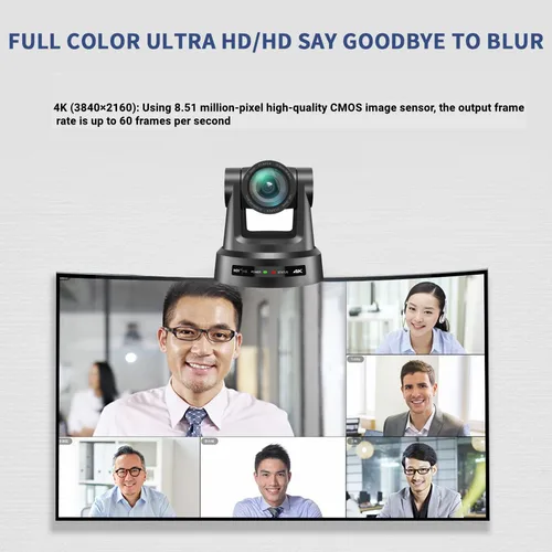 NDI POE 화상 회의 카메라, 교회 유튜브 교육 라이브 스트리밍용, HDMI SDI LAN USB, AI 추적 HD, 4K, 1080p, 12 배, 20X 줌 3
