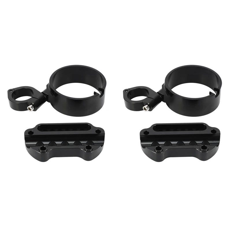 

2X Motorcycle Instrument Bracket Speedometer Relocation Cover For Sportster 883 2004-2018 Side Mount Relocation Cover